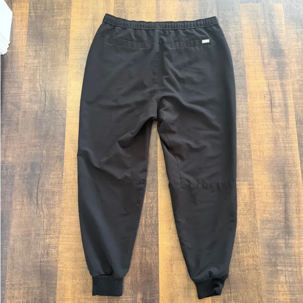 Figs Black Tansen Jogger Scrub Pants Size XXL